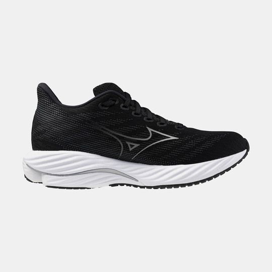 TENIS DEPORTIVOS NEGROS WAVE RIDER 28 MIZUNO MUJER